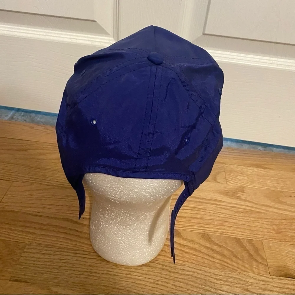 Vintage Powerstar New Holland Snap Back Hat K Products Blue Red Trucker Farming